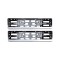 SET 2 SUPORTI NUMAR INMATRICULARE CROMAT