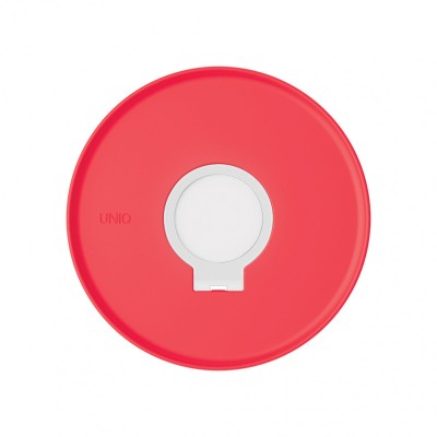 Suport cu organizator pentru dock incarcare Apple Watch UNIQ Dome, Roz foto