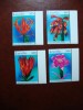 LESOTHO SERIE FLORI MNH, Nestampilat