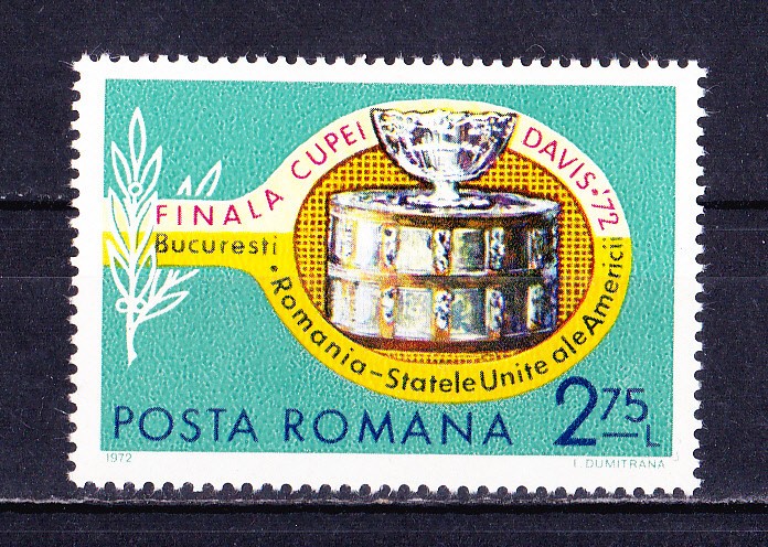 TSV$ - 1972 LP 809 FINALA CUPEI DAVIS MNH/** LUX