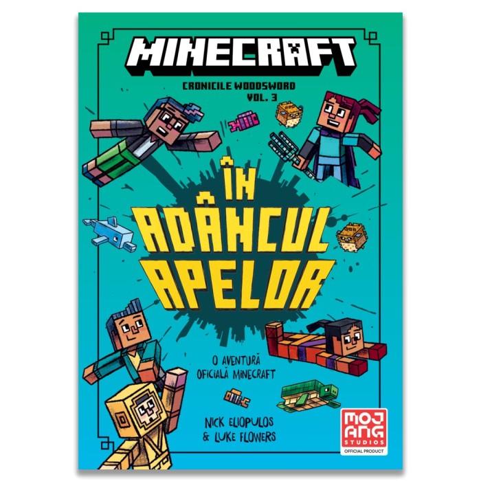 Minecraft - Cronicile Woodsword Vol. 3: In adancul apelor