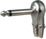 Conector jack 6,3mm, mono, tata, metalic, pe cablu - 121196