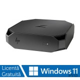 Cumpara ieftin Workstation Refurbished HP Z2 G4 Mini, Intel Core i7-8700 3.20 - 4.60GHz, 32GB DDR4, Placa Video Nvidia MXM Quadro P600/4GB, 512GB SSD + Windows 11 Pr