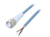 Cablu de conectare M12 4 pini 20m MURR ELEKTRONIK IP65 IP68 IP69K 250V Industrie Alimentara