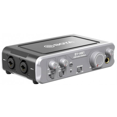 Mixer audio BOYA BY-AM1 cu doua canale USB foto