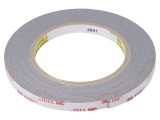 Bandă de fixare 3M acril gri 9mm x 5m x 1,1mm