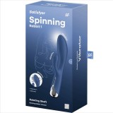 Vibrator iepure cu 12 programe de vibrații intense Satisfyer Spinning Rabbit 1,
