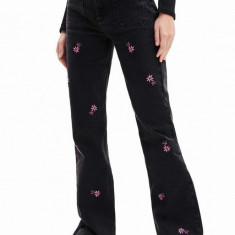 Desigual jeansi femei high waist