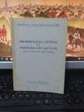 Microbiologia laptelui și a produselor lactate, manual pentru școli medii tehnice, Editura de Stat, redacția Agronommie, București 1953, 188