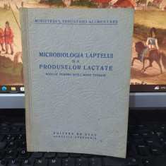 Microbiologia laptelui și a produselor lactate, manual..., București 1953, 194