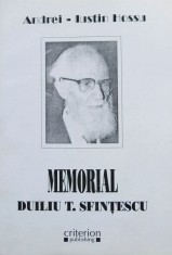 Andrei Iustin Hossu - Memorial Duiliu T. Sfintescu (Miscarea legionara membru legionar legionari legionara Garda de Fier inginer constructor arhitect)