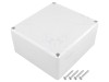 Carcasa universala KRADEX ABS gri, IP65, Dimensiuni 115 x 125 x 58 mm