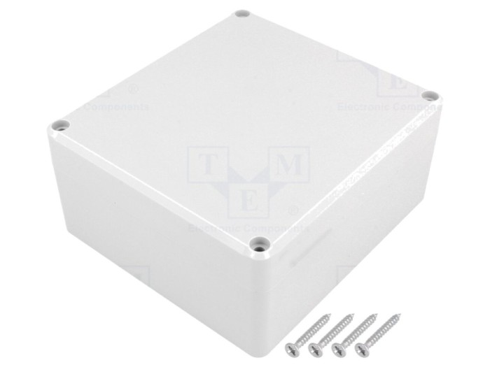 Carcasă universală ABS gri IP65