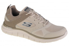 Pantofi pentru adidași Skechers Track-Syntac 232398-TPE bej foto