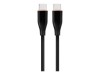 GEMBIRD Premium silicon Type-C Power Delivery PD charging and data cable 1.5m black