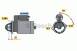 Starter OPEL CORSA C (F08, F68) (2000 - 2009) BOSCH 0 986 021 240
