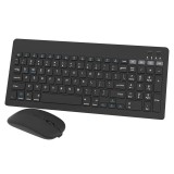 Set Wireless OMEGA OKM2658B tastatura ultra-subtire si mouse ultra-usor elegant negru