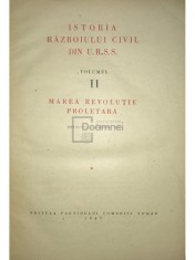 M. Gorki - Istoria Razboiului Civil din U.R.S.S. - vol. 2 (Editia: 1947) foto