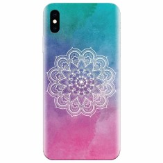 Husa silicon pentru Apple Iphone X, Mandala