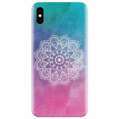Husa silicon pentru Apple Iphone XS, Mandala foto