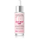 Eveline Cosmetics Pink Snail Glazed Skin Effect ser cu efect iluminator faciale 30 ml