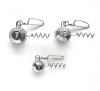 Plumb Pescuit Fanatik Tirbușon Fațetat 14gr Culoare 070, 5 Bucăți. Plumb Tirbușon Montaj Rapid, Accesorii Pescuit