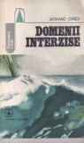 Leonard Oprea - Domenii interzise
