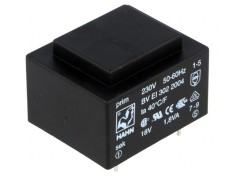 Transformator &Icirc;ncapsulat 1,8VA 230V 18V 100mA PCB
