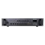 Amplificator Analog, 240W, 6 zone, 2xAUX, EMC IN, 2xMic, Bluetooth, USB, SD Card, MP3 - HIKVISION DS-QAE0A240G1-VB6 SafetyGuard Surveillance