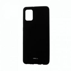 Husa de protectie Vetter GO pentru Samsung Galaxy A31, Soft Touch, Black foto