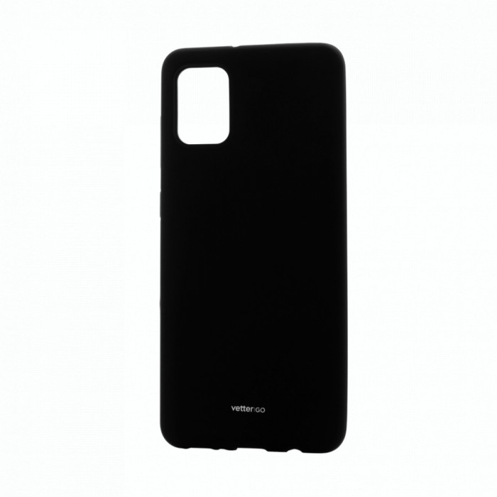 Husa de protectie Vetter GO pentru Samsung Galaxy A31, Soft Touch, Black