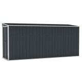 Cumpara ieftin Sopron gradina/montaj perete antracit 118x382x178 cm otel