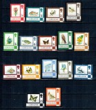 Gibraltar 1977 - Uzuale, fauna, flora, serie neuzata