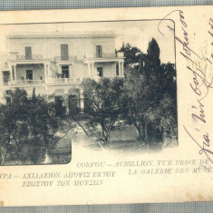 AD 669 C. P. VECHE-CORFOU- ACHILLION -GRECIA-CIRC1903-IRENE PETRIDES, BRAILA