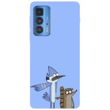 Husa compatibila cu Motorola G100 model Un Show Obisnuit, Silicon, TPU, Viceversa