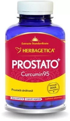 PROSTATO+ CURCUMIN&amp;#039;95 120cps HERBAGETICA foto