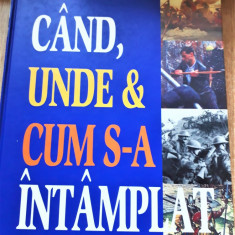 CAND,UNDE & CUM S-A INTAMPLAT READER'S DIGEST ANUL 2005
