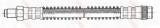 Conducta / cablu frana CITROEN SAXO (S0, S1) (1996 - 2004) TRW PHB105
