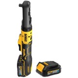 DeWalt DCF510E2G - Cheie cu clichet cu 2 acumulatori Li-Ion 18 V 1.7 Ah