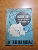 Instructiuni privind folosirea serviciului telefonic interurban automat-din 1967
