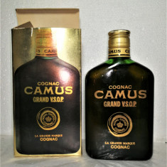 rare cognac CAMUS GRAND VSOP. LA GRANDE MARCQUE, Cl 350??? GR. 40 ANII 1990