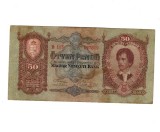Ungaria 1932 - 50 pengo, circulata