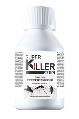 SUPER KILLER 25T-EC Insecticid, Pasteur, 100 ml foto
