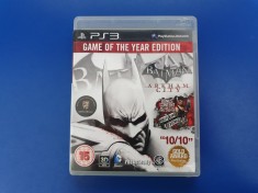 Batman: Arkham City [Game of the Year Edition] - joc PS3 (Playstation 3)