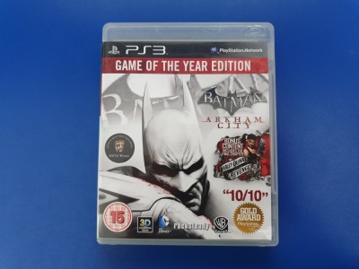 Batman: Arkham City [Game of the Year Edition] - joc PS3 (Playstation 3) foto