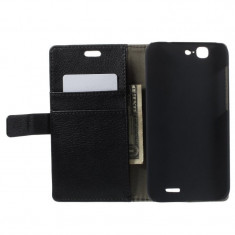 Husa Telefon Wallet book Huawei Ascend G7 black Muvit