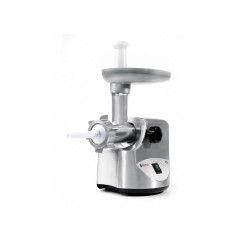 Masina de tocat carne, 2 discuri taiere incluse 4 si 7 mm, 3 accesorii umplere carnati 12, 15, 20 mm, Hendi 198, corp aluminiu, palnie fonta, 400W foto