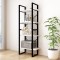 vidaXL Bibliotecă cu 4 rafturi, alb, 60x30x140 cm, lemn masiv de pin 806443