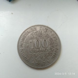 -Y- MONEDA AFRICA DE EST 100 FRANCI 1967 VG +