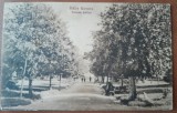 Carte postala, Baile Govora, terasa bailor, 1926
